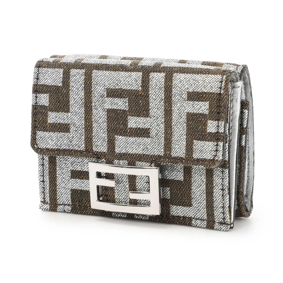 FENDI フェンディ 3つ折り財布 小銭入れ付き/BAGUETTE MICRO TRIFOLD WALLET レディース