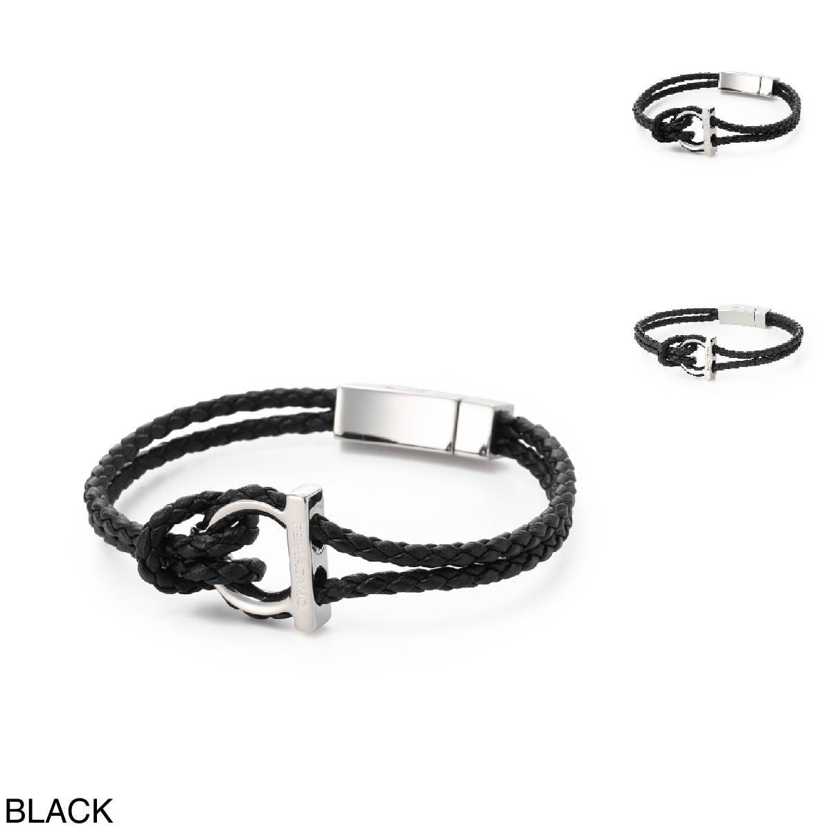 FERRAGAMO フェラガモ ブレスレット/GANCINI BRACELET メンズ | メンズ