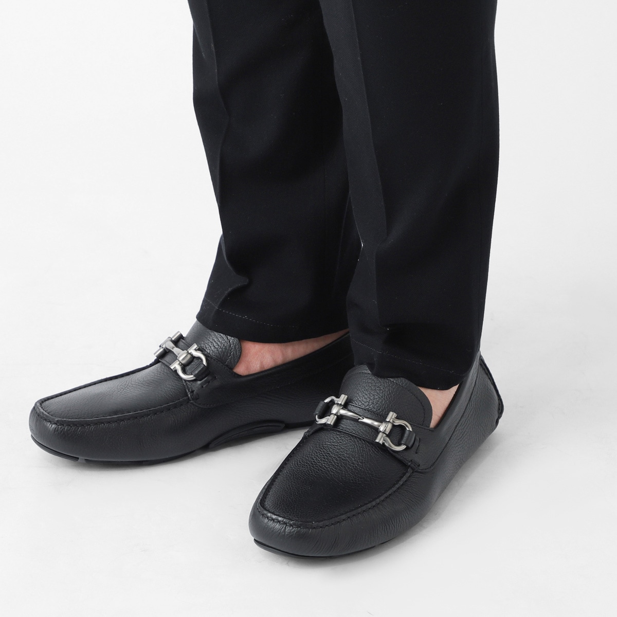 FERRAGAMO フェラガモ ドライビングシューズ/PARIGI NEW【大きいサイズあり】 メンズ