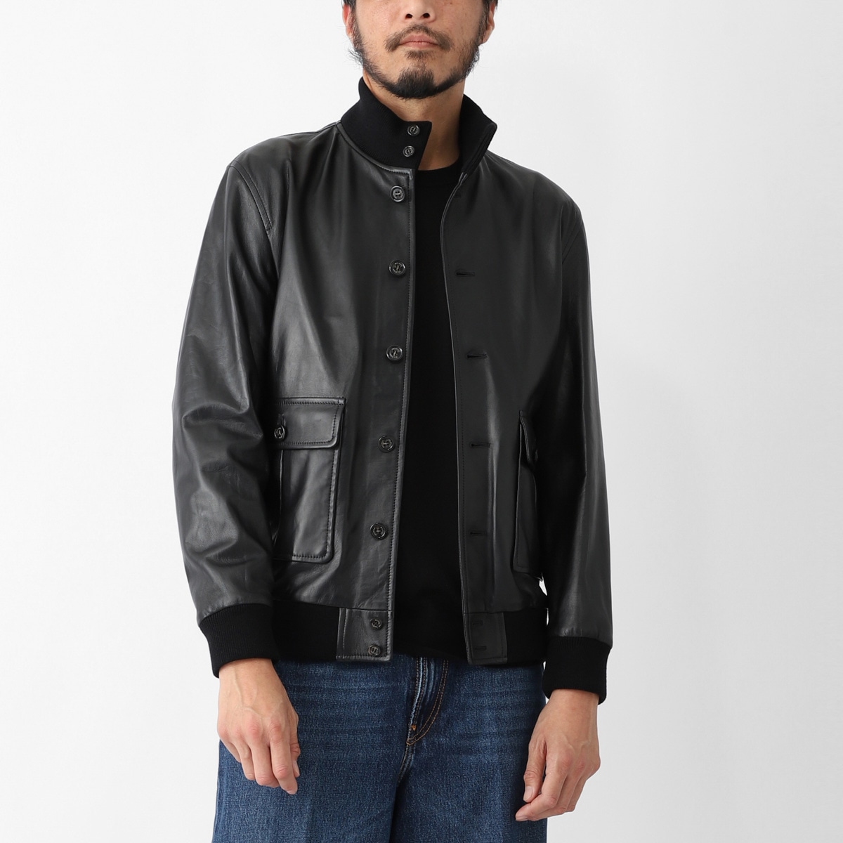 (最終値下げ)ドルチェ＆ガッバーナ　ブルゾン　サイズ46 ナイロン　レザー CELINE ブルゾン 46 ブラック ナイロン | MixTHINKS（ミックスシンクス