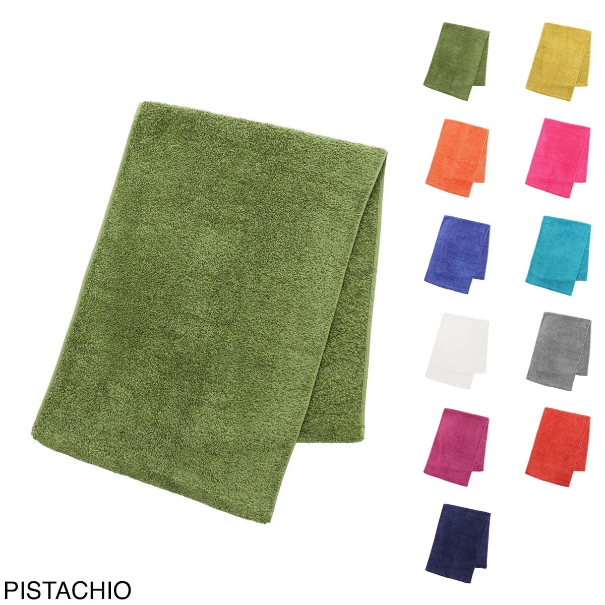 HIPPOPOTAMUS ヒポポタマス フェイスタオル/ミニバスタオル/オーガニックコットン＆バンブー ロングフェイスタオル 34cm×95cm ミニバスタオル 今治産 日本製 結婚 出産 内祝い 【正規取扱店】