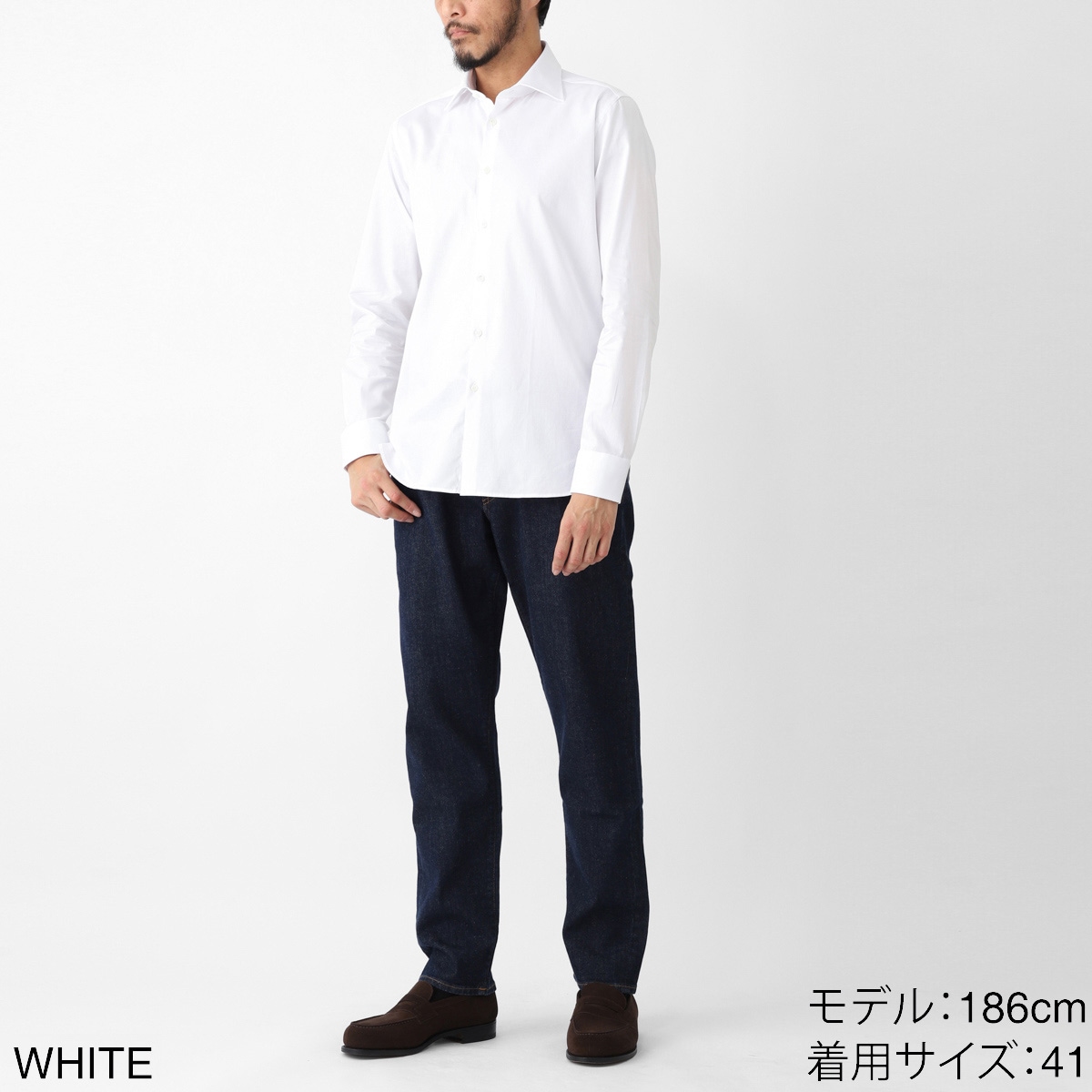 GUY ROVER ギローバー ワイドカラーシャツ/CLASSIC メンズ | メンズ