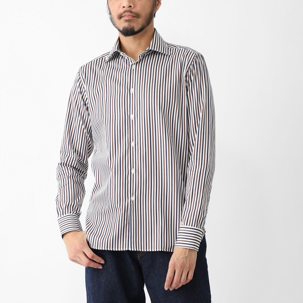 GUY ROVER ギローバー ワイドカラーシャツ/CLASSIC メンズ | メンズ