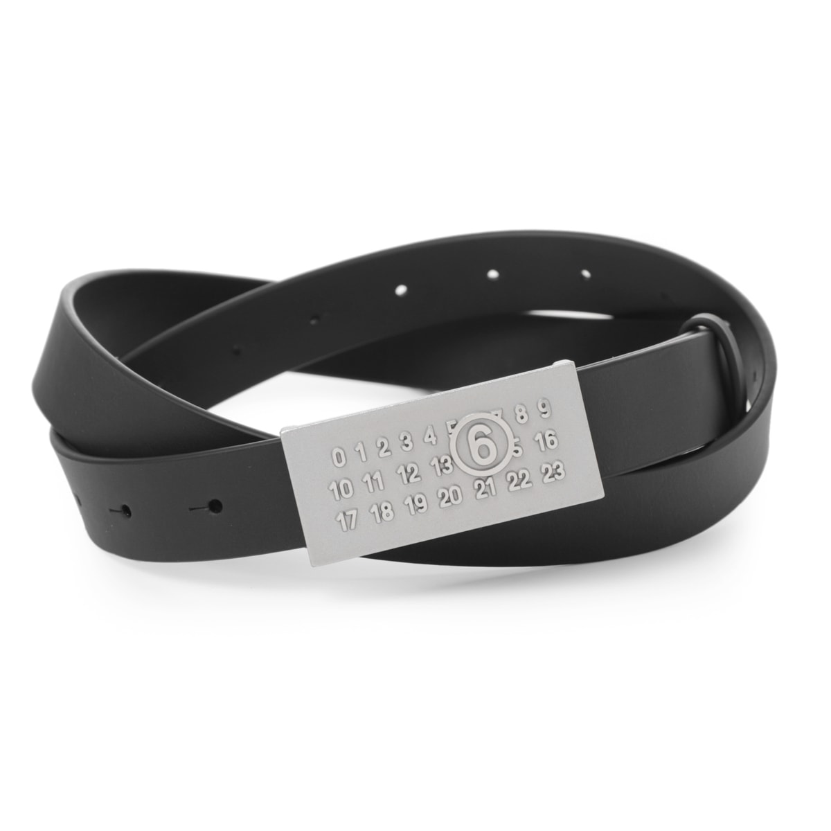 【訳あり】【アウトレット】 MM6 Maison Margiela エムエム 6 メゾンマルジェラ ベルト/LABEL LOGO【返品交換不可】 レディース