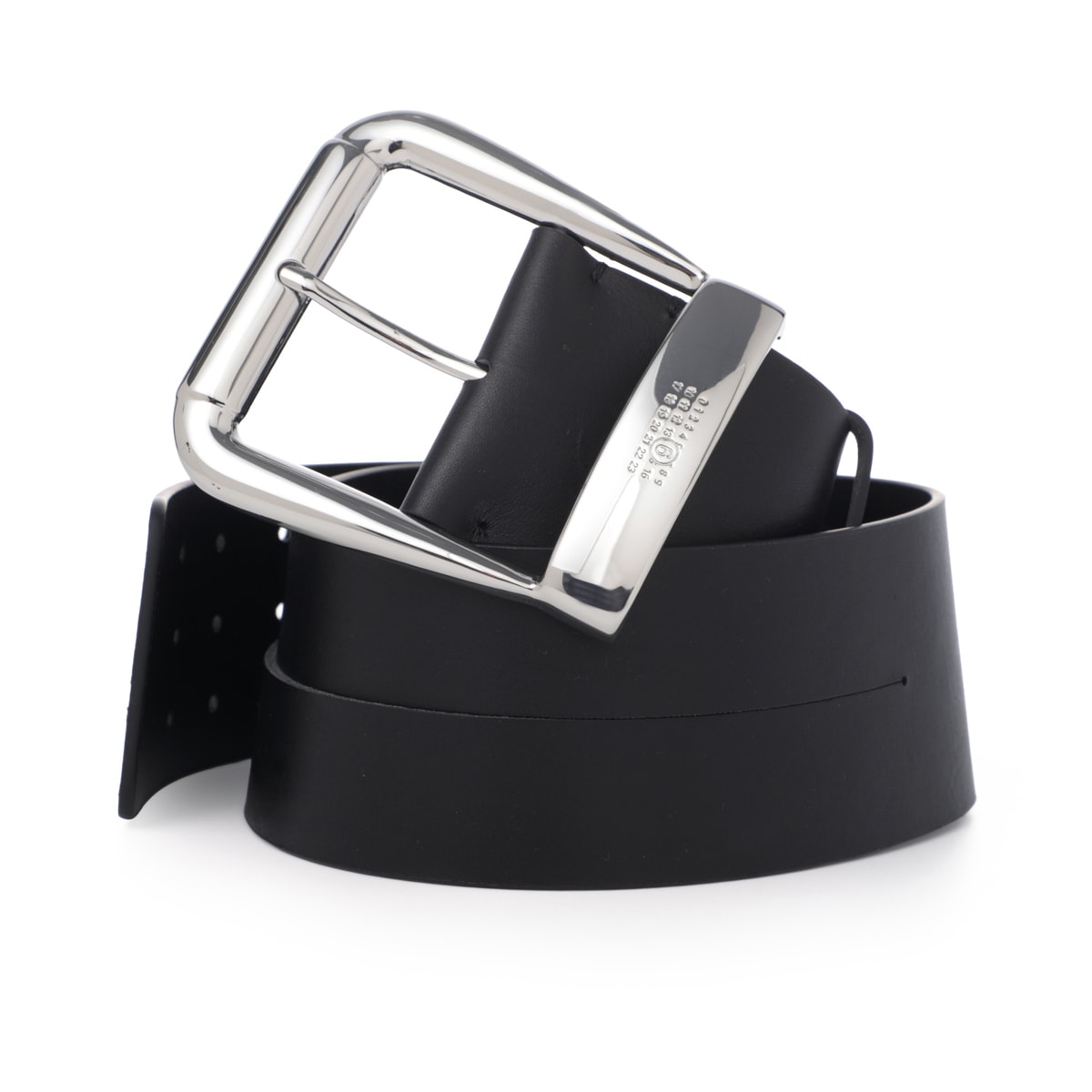 【アウトレット】【ラスト1点】【訳あり】 MM6 Maison Margiela エムエム 6 メゾンマルジェラ ベルト/BUCKLE BELT H7,5【返品交換不可】 レディース