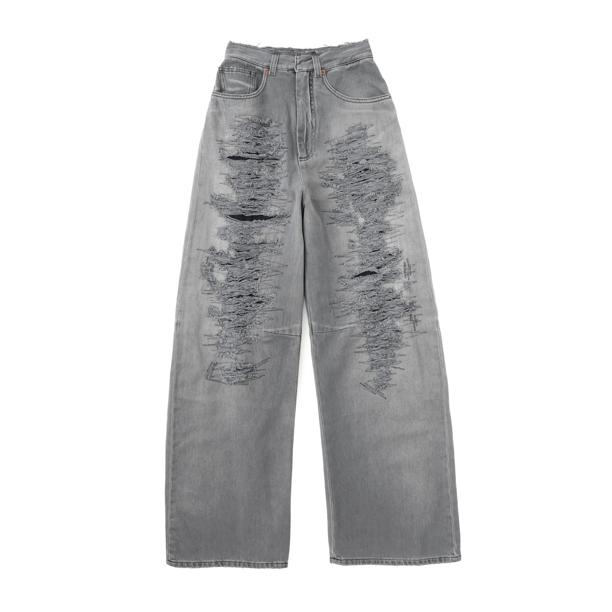 MM6 Maison Margiela エムエム 6 メゾンマルジェラ ジップフライジーンズ/ワイドパンツ レディース