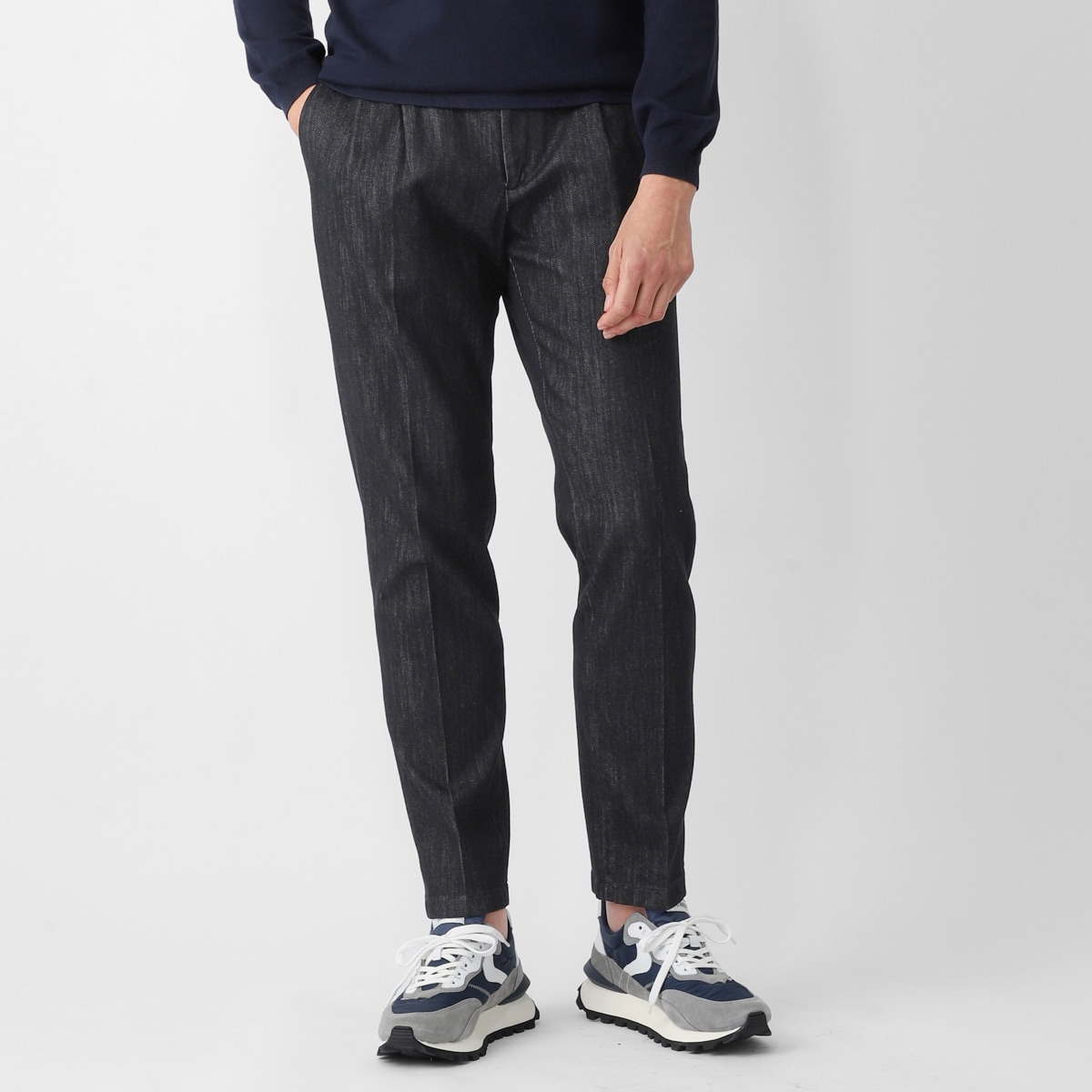 BRIGLIA 1949 ブリリア ツープリーツ スラックス/デニムパンツ/DNM SARTORIAL PROJECT BG02 D EASY FIT メンズ