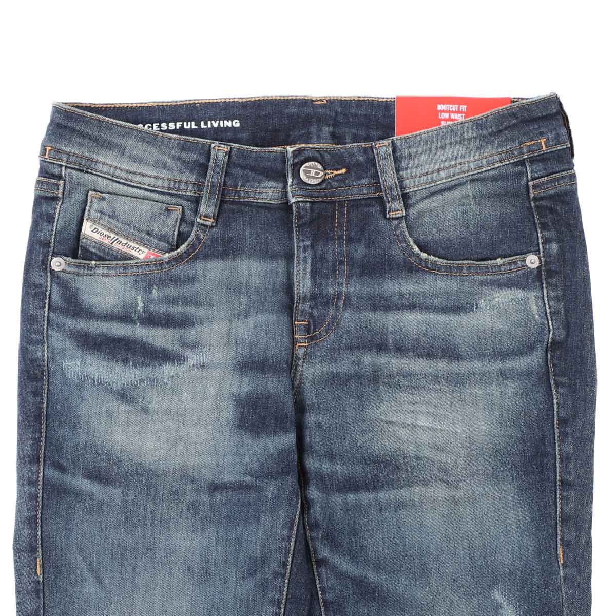 DIESEL ディーゼル ジップフライジーンズ/フレアジーンズ KIDS キッズ