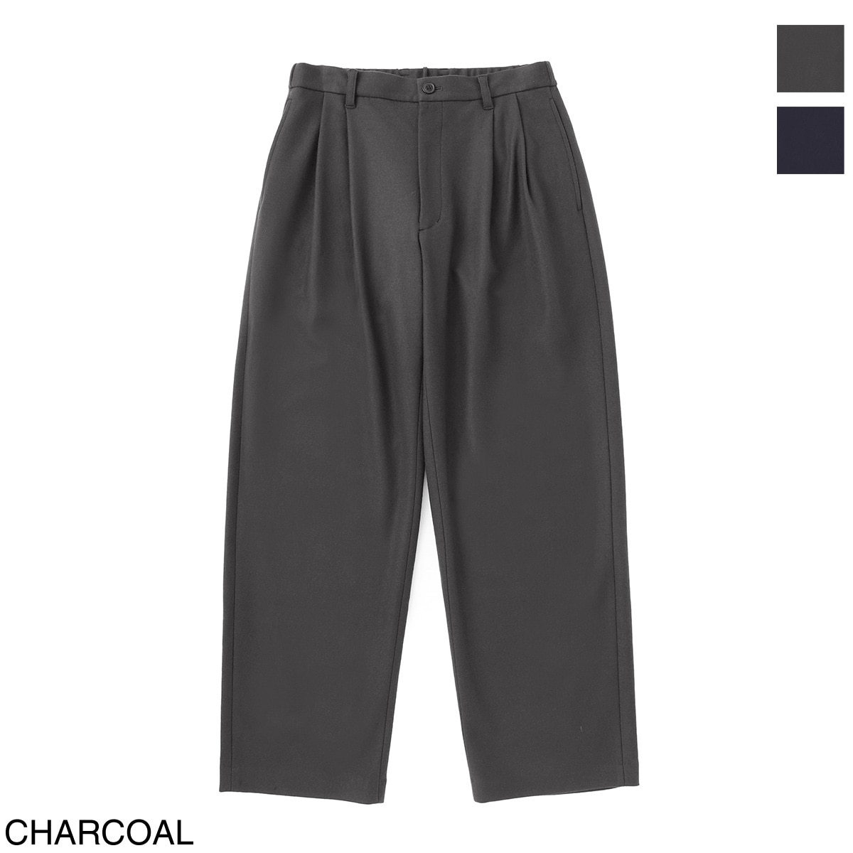 [あす着] リフィル LIFiLL ウールスラックス テーパードパンツ メンズ レディース WOOLISH MILLED SMOOTH SLACKS 【正規取扱店】 LIFiLL リフィル ウールスラックス/テーパードパンツ/WOOLISH MILLED
