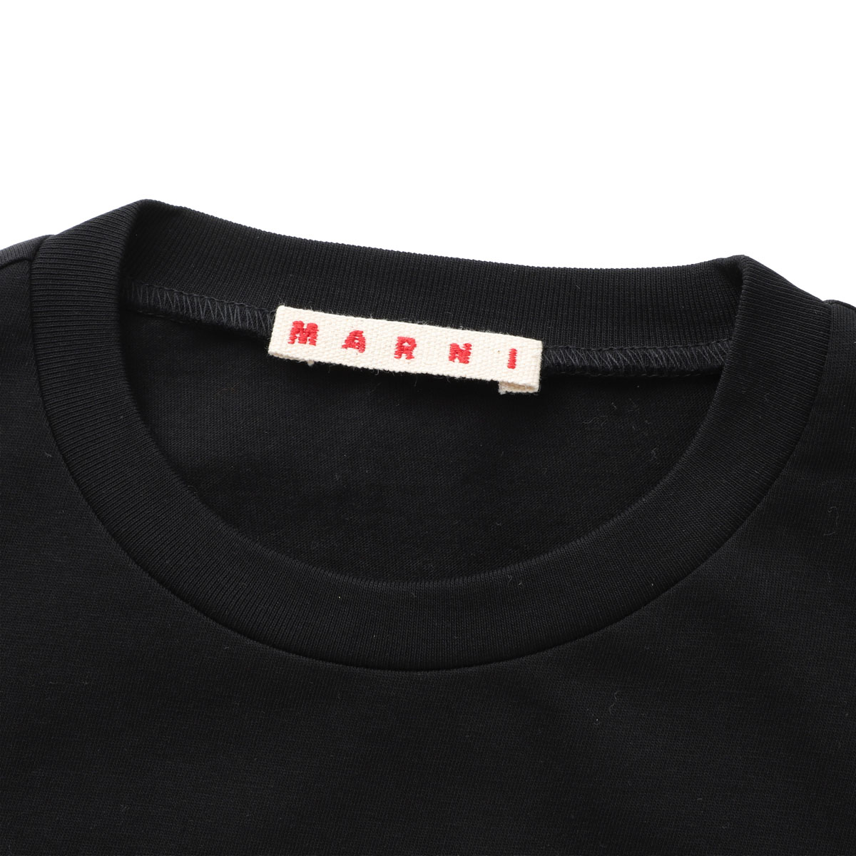 MARNI マルニ クルーネック 長袖Tシャツ/KIDS キッズ ガールズ/ロンT ロゴ レディース