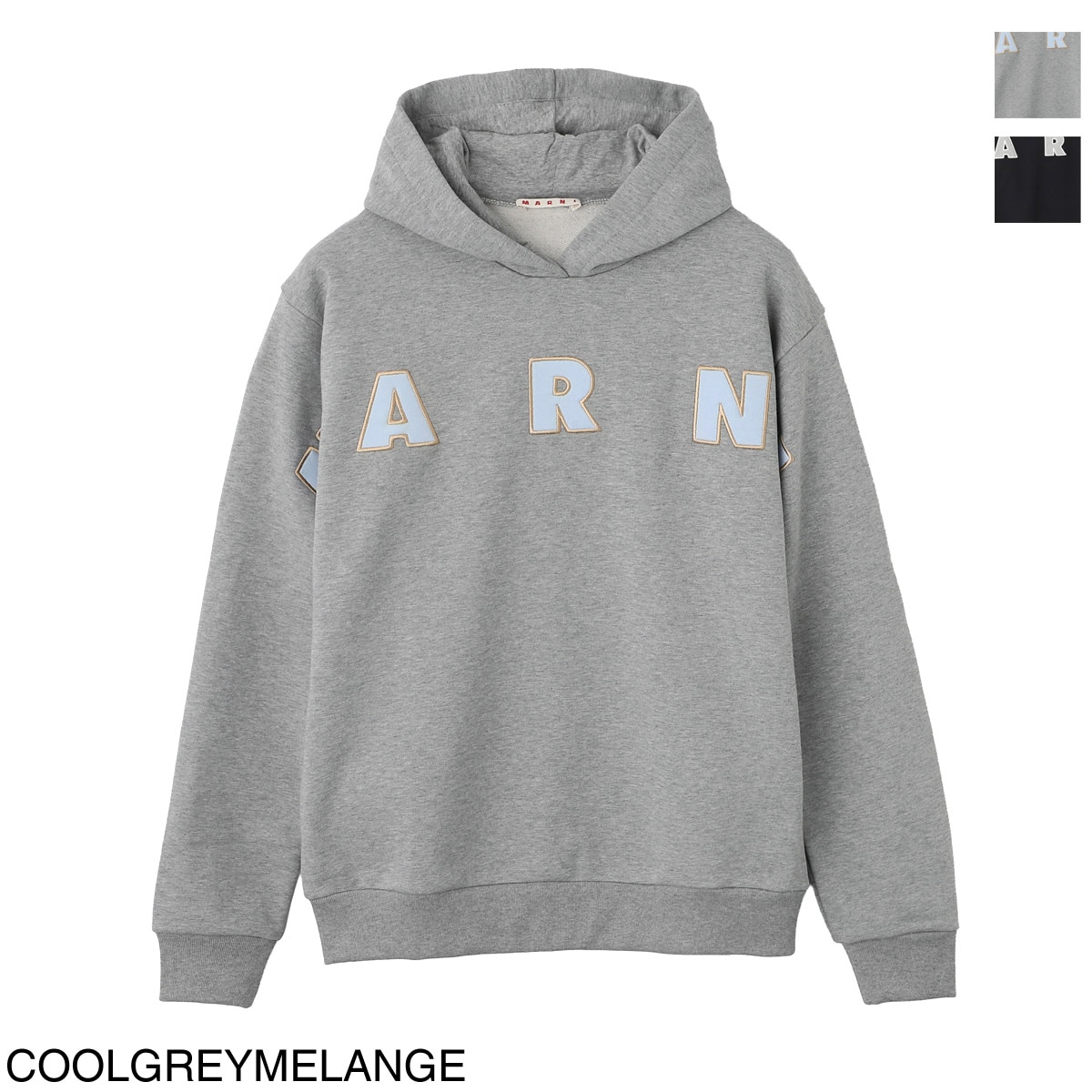 MARNI マルニ パーカ/フーディ KIDS キッズ ガールズ ボーイズ/ロゴ スウェットパーカー フーディ ロゴ レディース