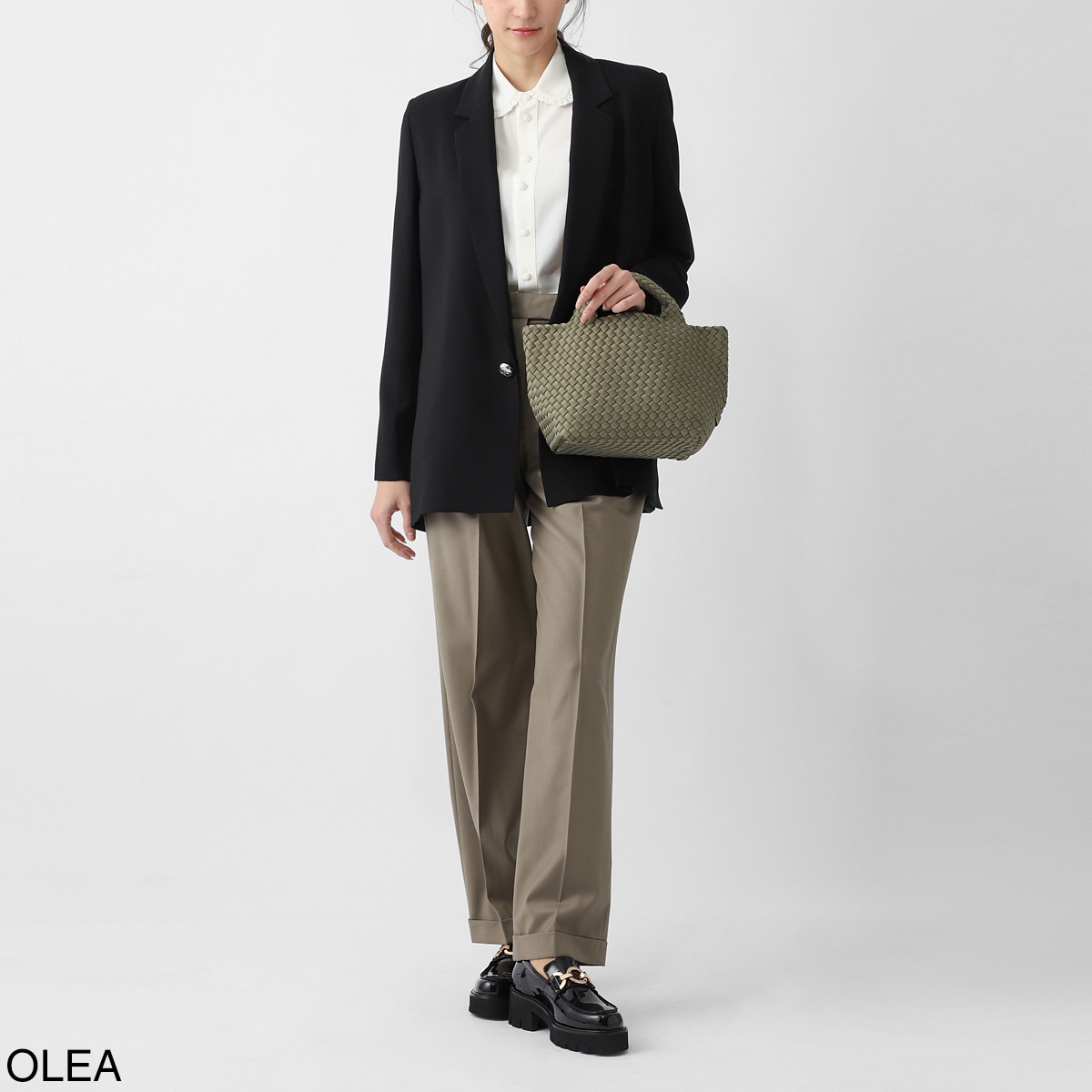 NAGHEDI ナゲディ トートバッグ 2WAY/クロスボディバッグ/St. Barths Small Tote セント バース スモール トート ポーチ付き Sサイズ メッシュ ネオプレン 軽量 編み込み レディース