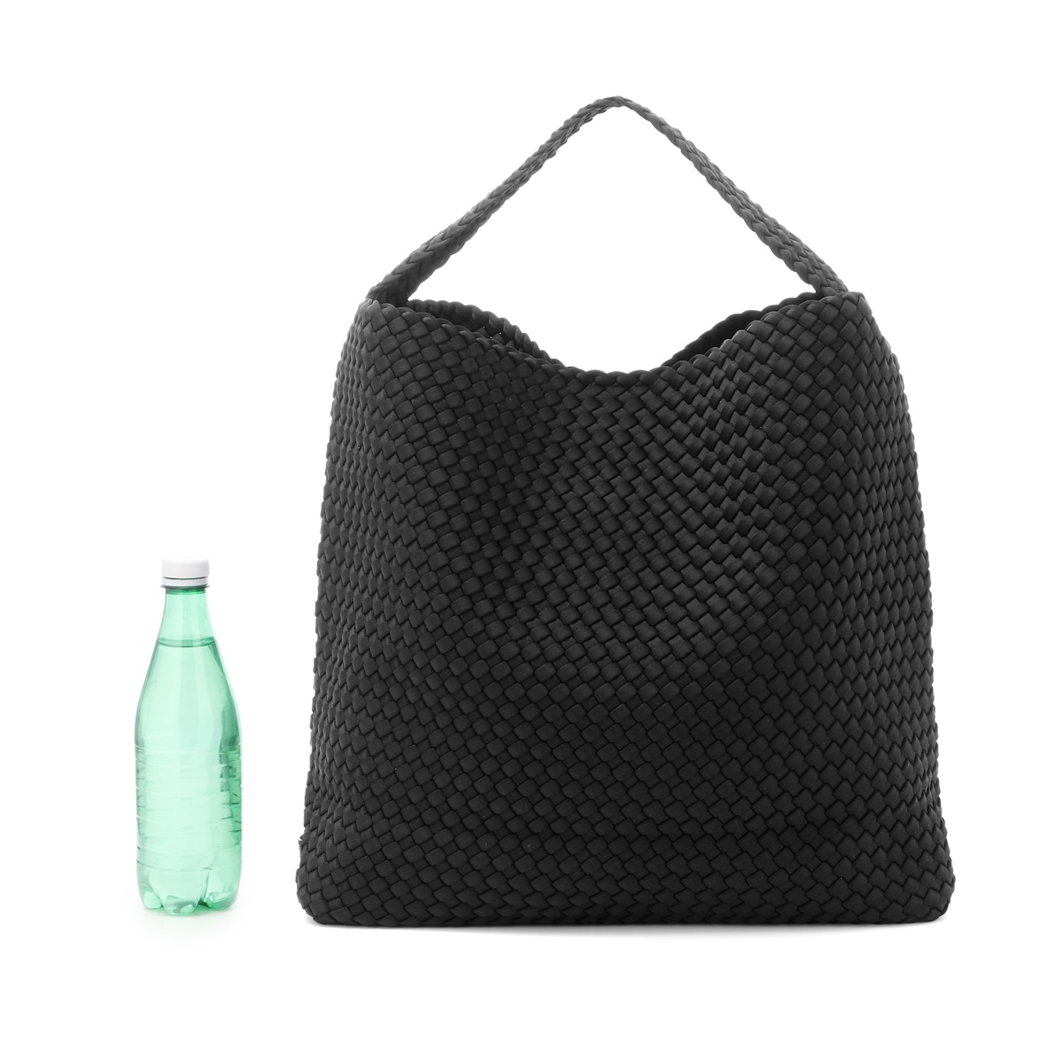 NAGHEDI ナゲディ ショルダーバッグ/Nomad Large Hobo ノマドラージホーボー ハンドバッグ メッシュ ネオプレン 軽量 編み込み レディース