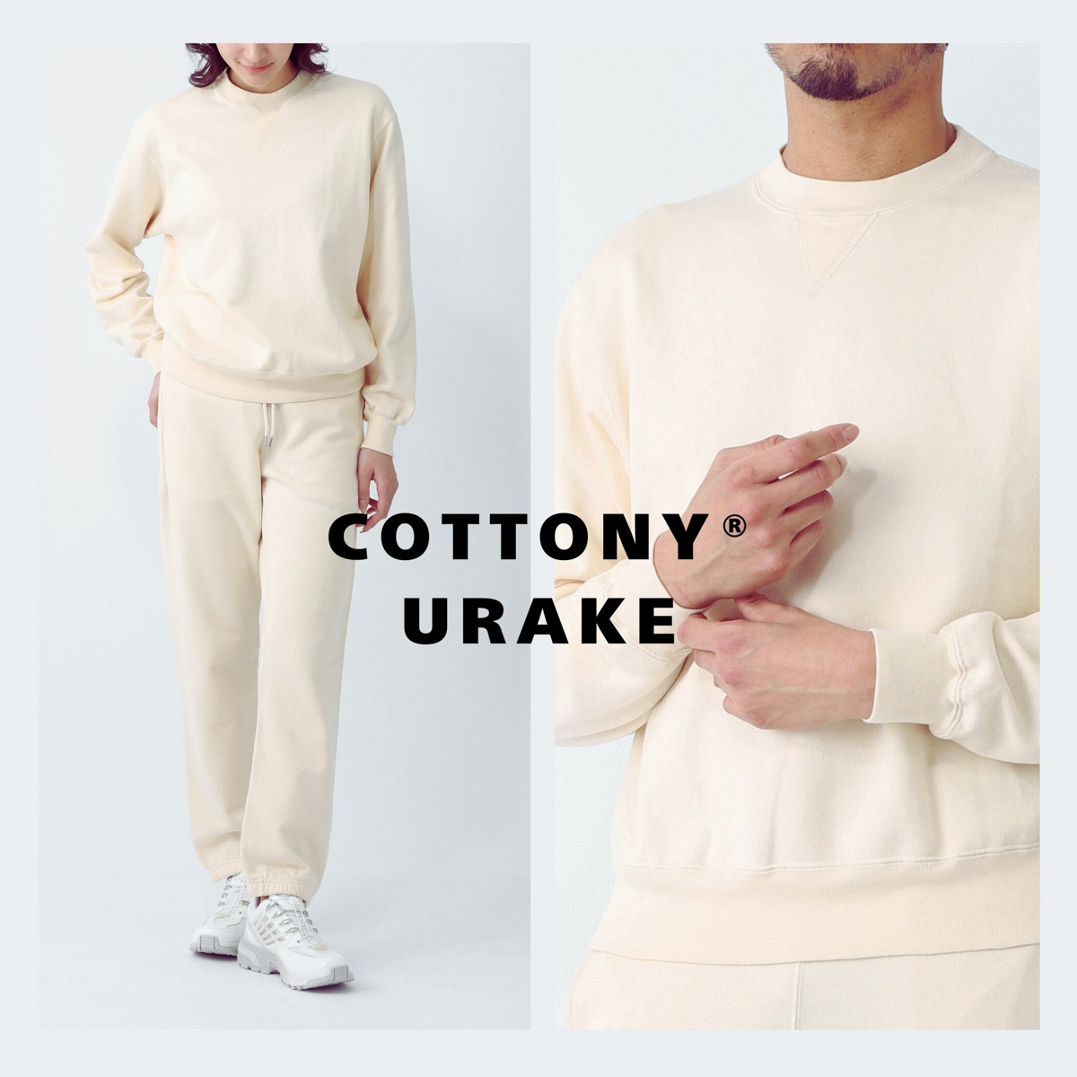 LIFiLL リフィル スウェットシャツ/COTTONY BASIC SWEAT コットニー 裏 
