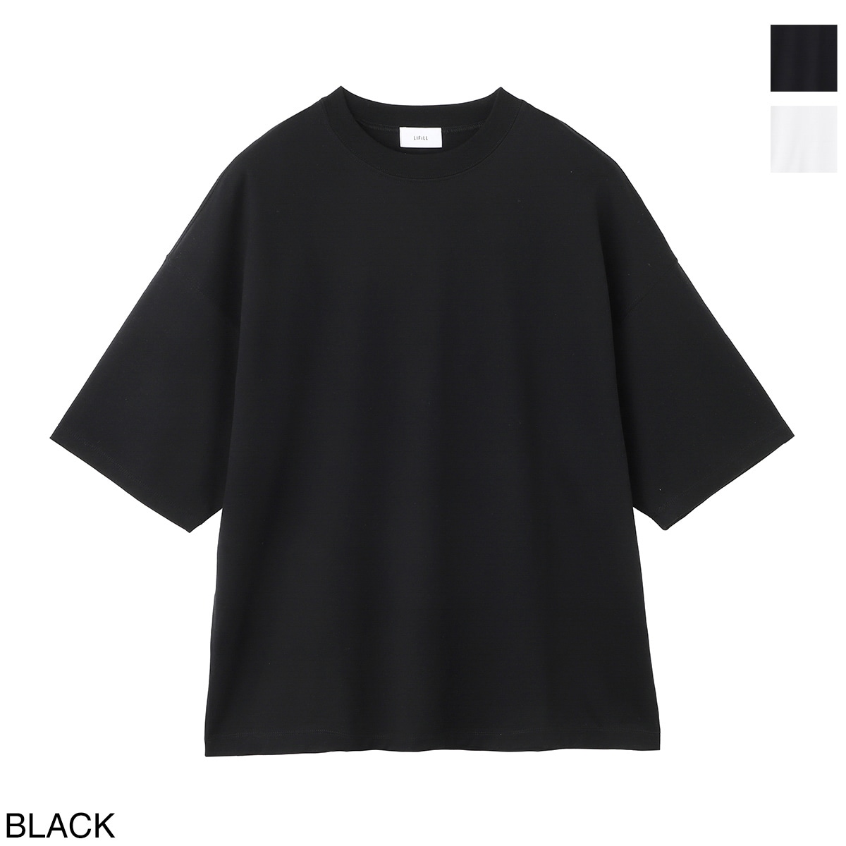 『ネコポス対応(1点まで)』LIFiLL リフィル クルーネックTシャツ/COTTONY RELAX TEE for MEN コットニー 天竺 ボックスシルエット オーバーサイズ 【国内正規品】 メンズ