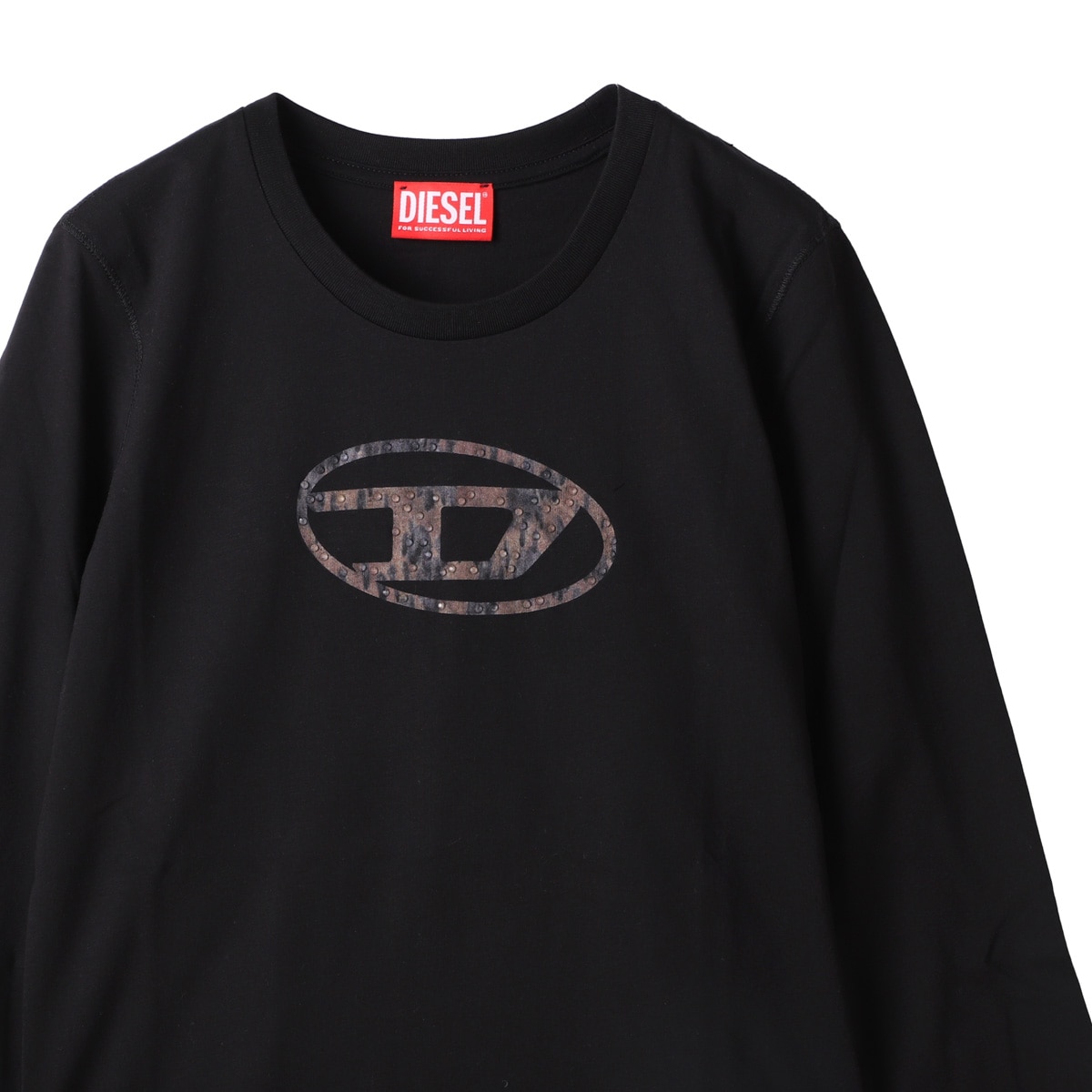 DIESEL ディーゼル クルーネック 長袖Tシャツ/KIDS キッズ ガールズ 