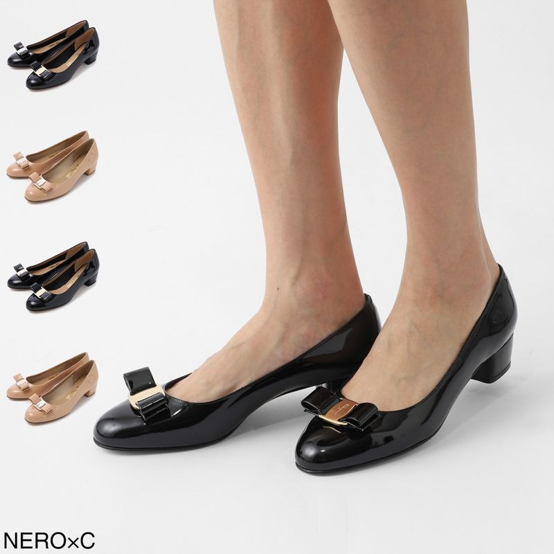 FERRAGAMO フェラガモ パンプス/VARA ヴァラ レディース