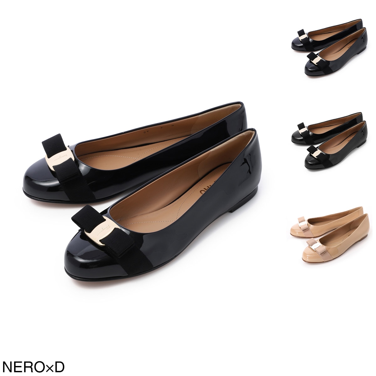 FERRAGAMO フェラガモ バレエシューズ/フラットシューズ/VARINA ヴァリナ レディース