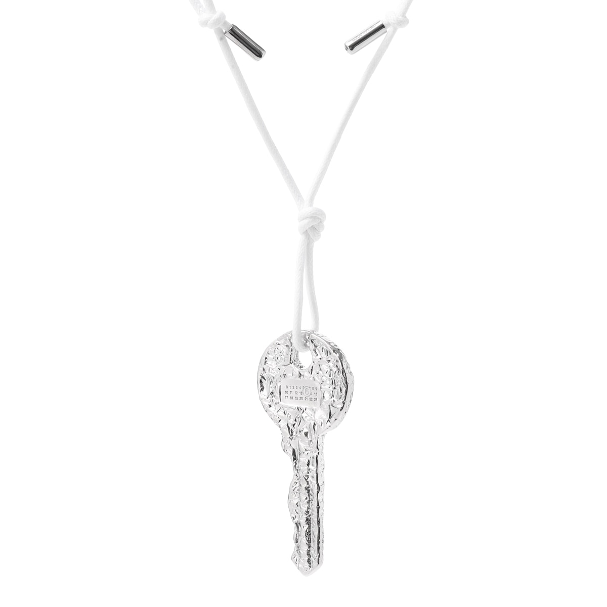 MM6 Maison Margiela エムエム 6 メゾンマルジェラ ネックレス/KEY NECKLACE SILVER FOIL レディース