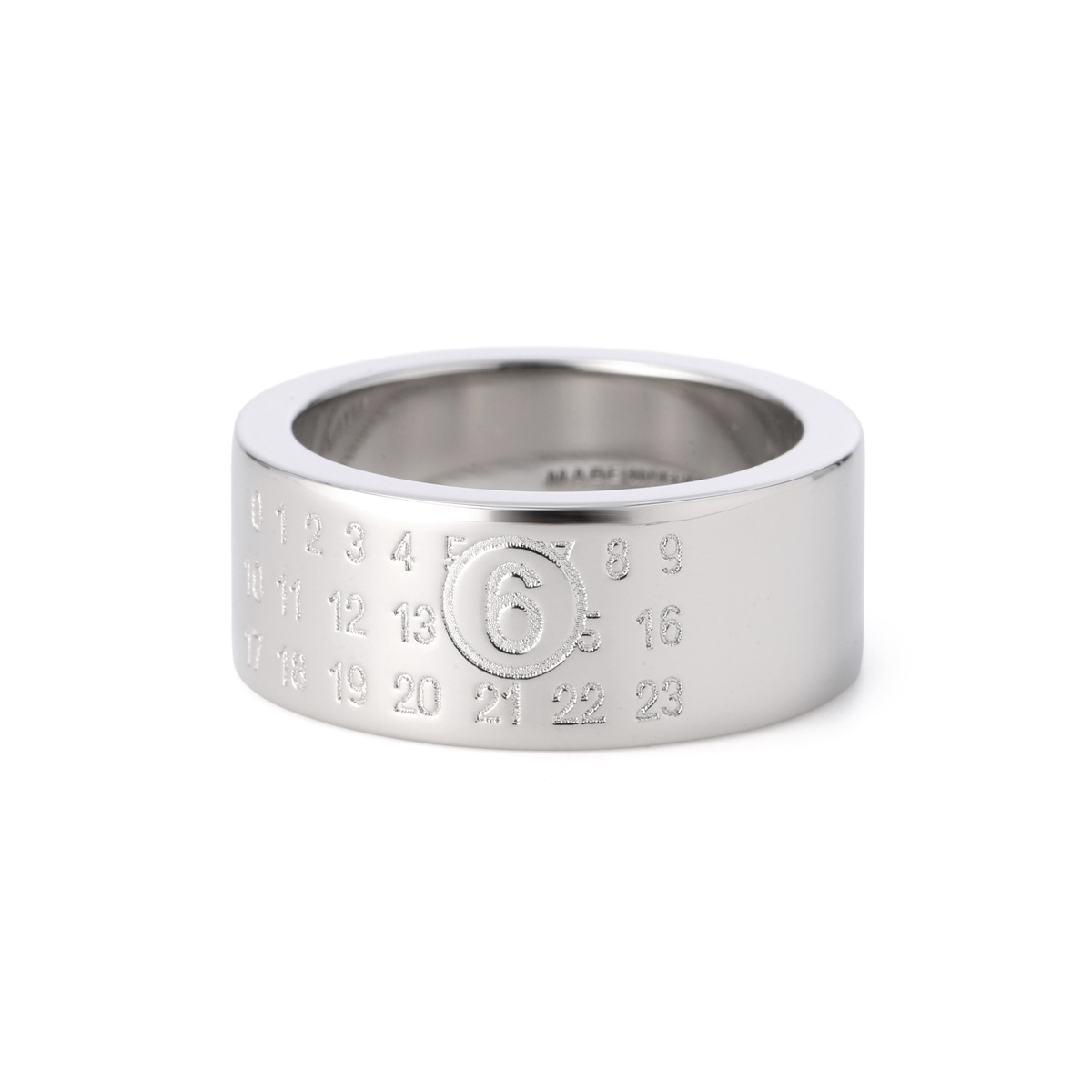 MM6 Maison Margiela エムエム 6 メゾンマルジェラ リング/指輪/NUMERIC MINIMAL SIGNATURE RING メンズ