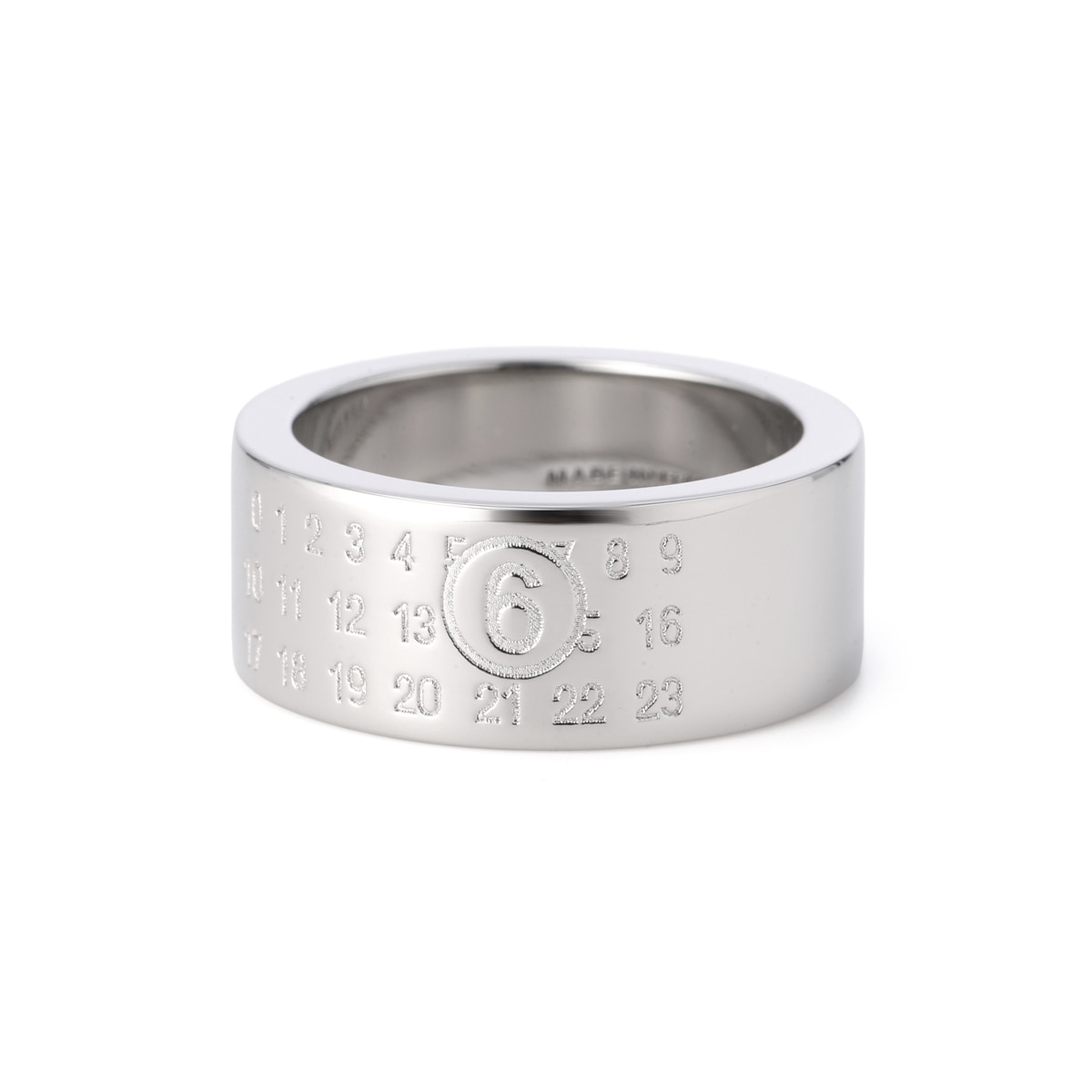 MM6 Maison Margiela エムエム 6 メゾンマルジェラ リング/指輪/NUMERIC MINIMAL SIGNATURE RING メンズ