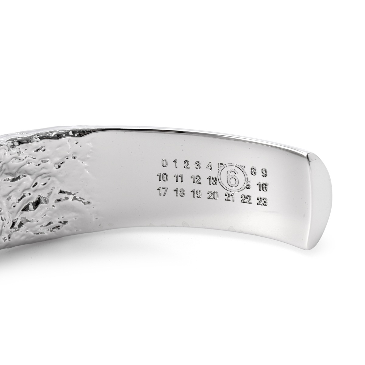 MM6 Maison Margiela エムエム 6 メゾンマルジェラ バングル/ブレスレット/SILVER FOIL CUFF BRACELET レディース