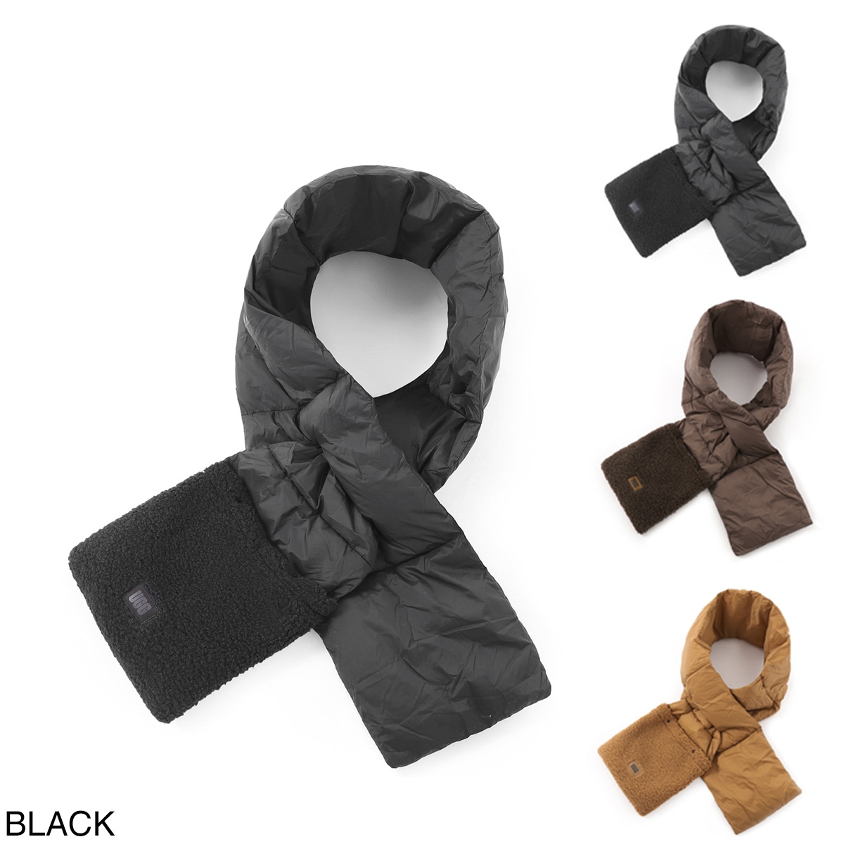 UGG Australia アグオーストラリア マフラー/W AW UGGfluff PACKABLE SCARF パッカブル スカーフ レディース