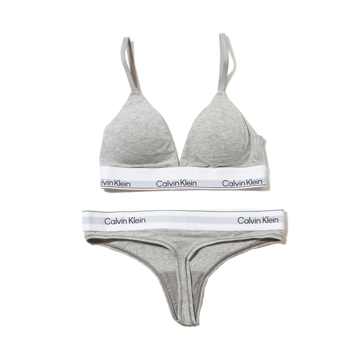 Calvin Klein カルバンクライン ブラ&ショーツ 上下セット/ICON COTTON