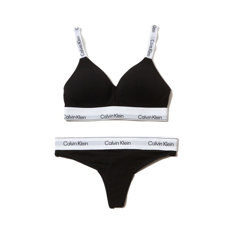 Calvin Klein カルバンクライン ブラ&ショーツ 上下セット/ICON COTTON MODAL レディース
