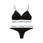 Calvin Klein カルバンクライン ブラ&ショーツ 上下セット/ICON COTTON MODAL レディース
