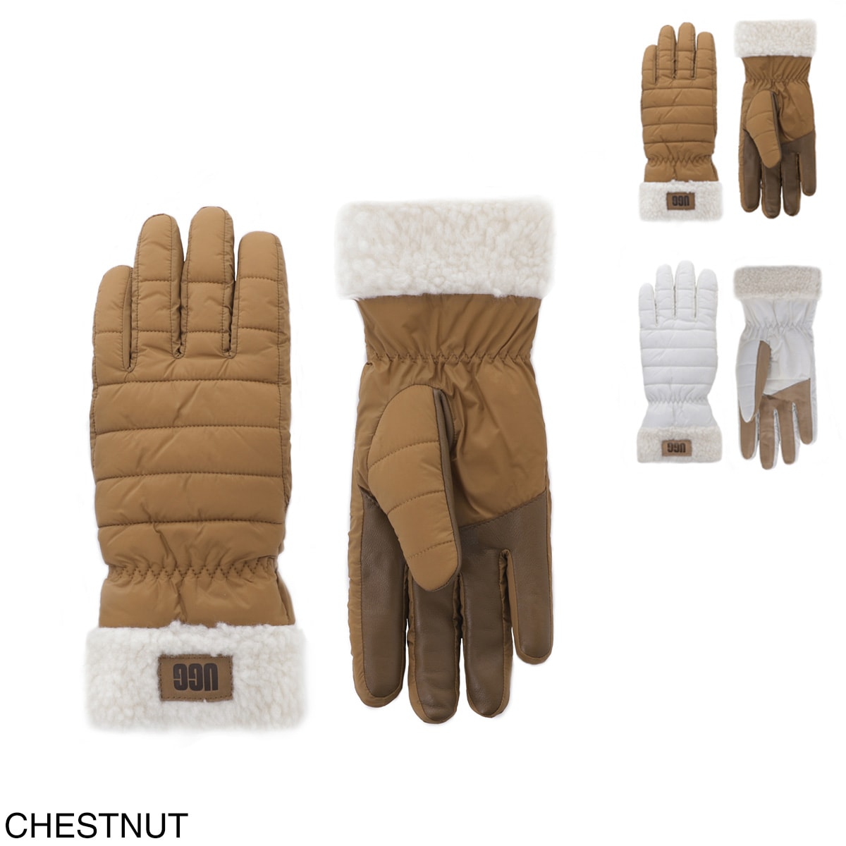 UGG Australia アグオーストラリア 手袋/グローブ/W AW UGGfluff CUFF GLOVE レディース