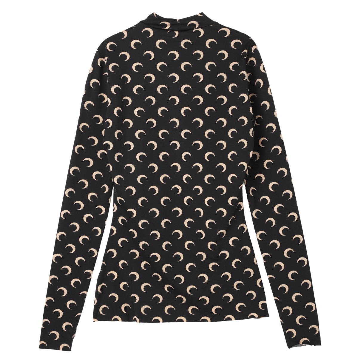 koo値下げ未使用❤️MARINE SERRマリーンセル タートルネックXS MARINE SERRE マリーン セル ハイネックカットソー/MOON PRINTED