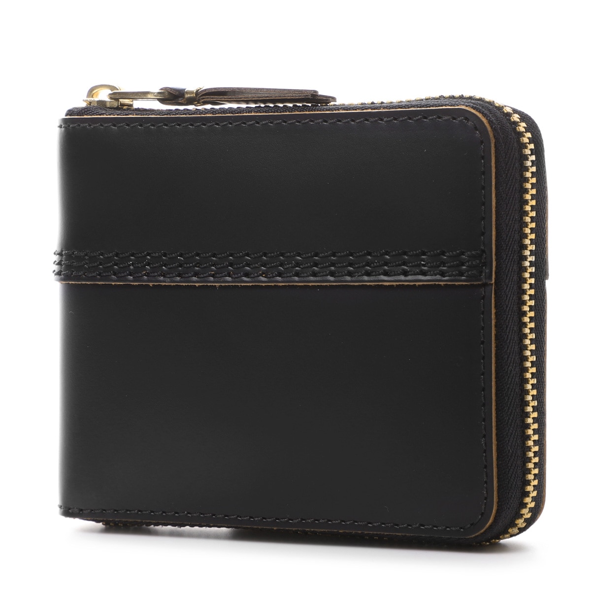 COMME des GARCONS コム デ ギャルソン 2つ折り財布 小銭入れ付き/TRIPLE STITCH