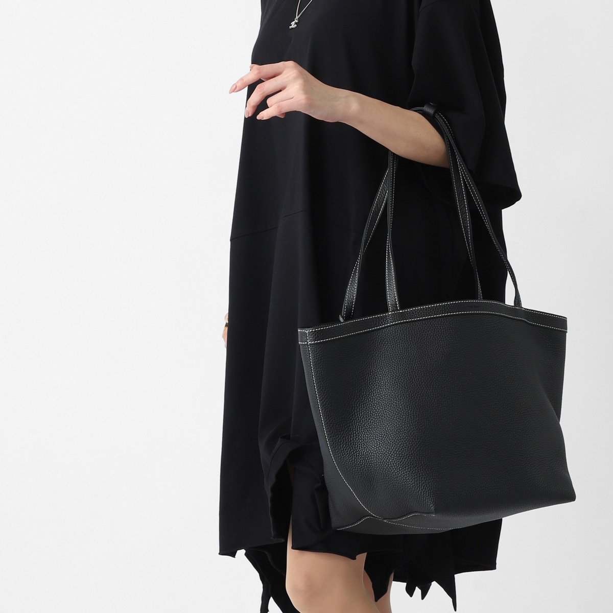 THE ROW ザ ロウ トートバッグ/PARK TOTE THREE STITCH ポーチ付き