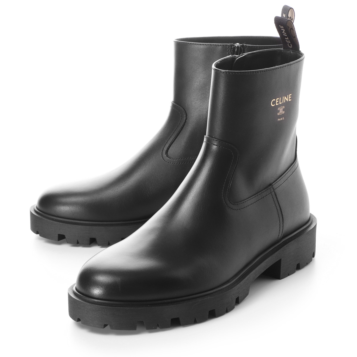 CELINE セリーヌ 靴下/ソックス/CHAUSSETTES TRIOMPHE【返品交換不可