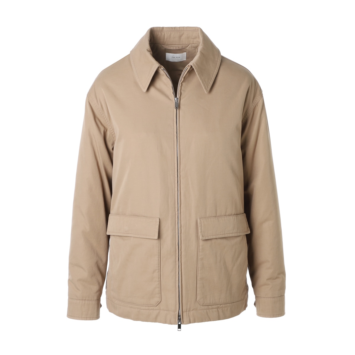 THE ROW ザ ロウ ジップアップ ブルゾン/シャツジャケット/AURELIUS JACKET コットン カシミヤ ジャケット レディース