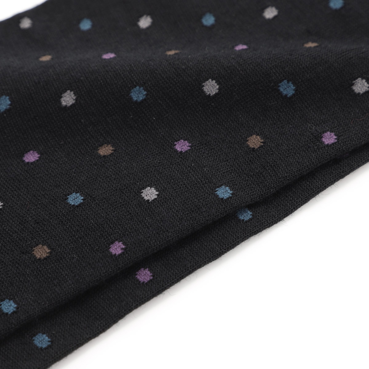 『ネコポス対応(5点まで)』HALISON ハリソン 靴下/ソックス/NZメリノ カラフルドット ソックス CL 相当サイズ:25～27cm メンズ