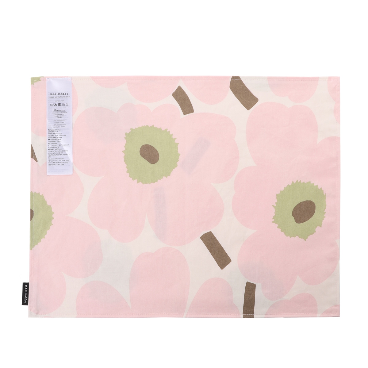『ネコポス対応(2点まで)』marimekko マリメッコ ランチョンマット/プレイスマット/Pieni Unikko Acrylic coated placemat