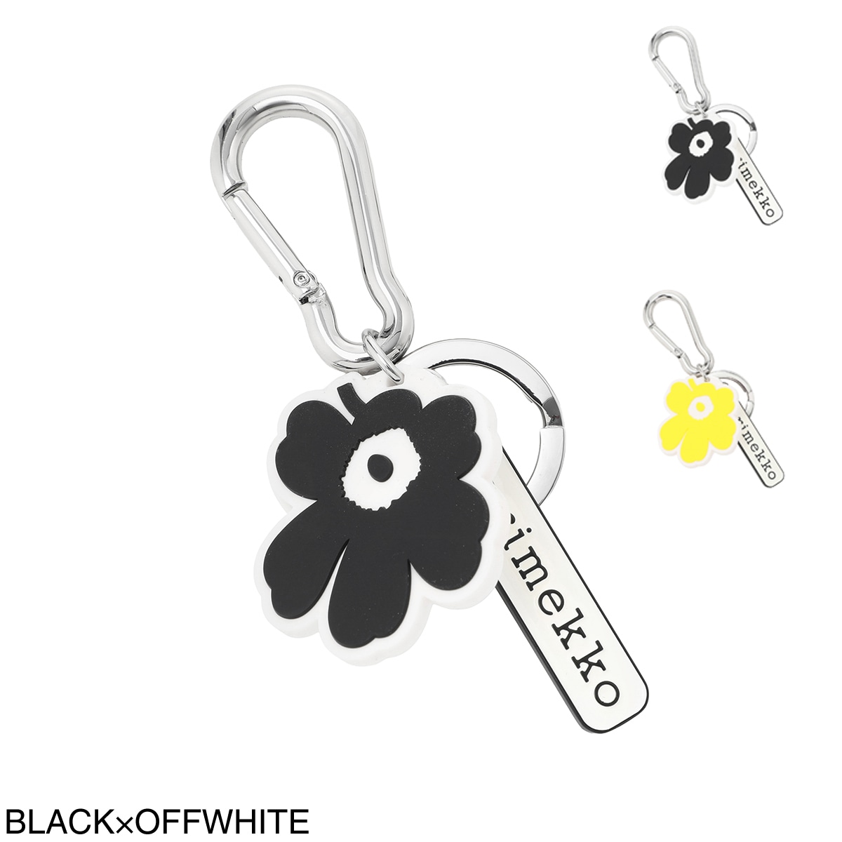 marimekko マリメッコ キーチャーム/バッグチャームモチーフ/Aallokas Unikko Kioski key chain レディース