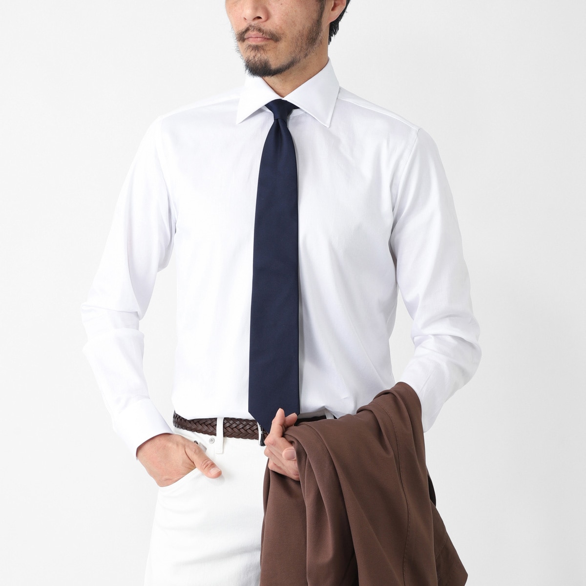 THE SOLE ザソール ネクタイ/かすみ綾ネイビータイ 【国内正規品】 メンズ