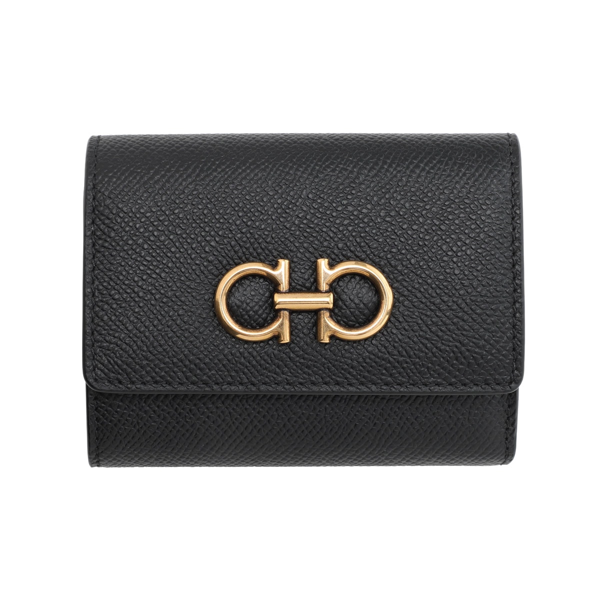 FERRAGAMO フェラガモ 3つ折り財布 小銭入れ付き/コンパクトウォレット レディース