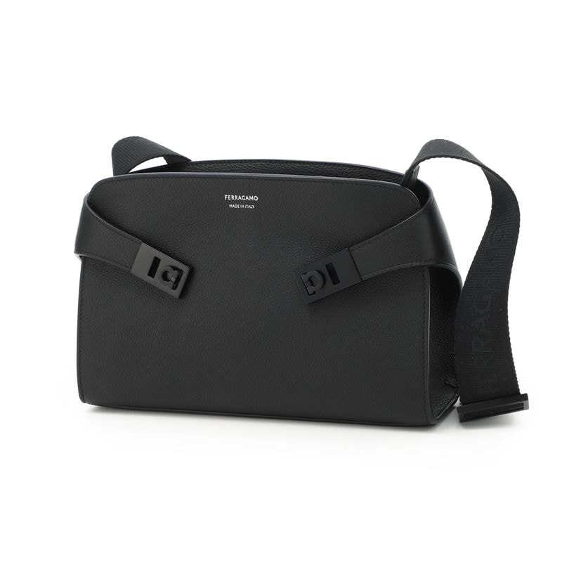 FERRAGAMO フェラガモ ショルダーバッグ/HUG MESSENGER BAG ハグ メンズ