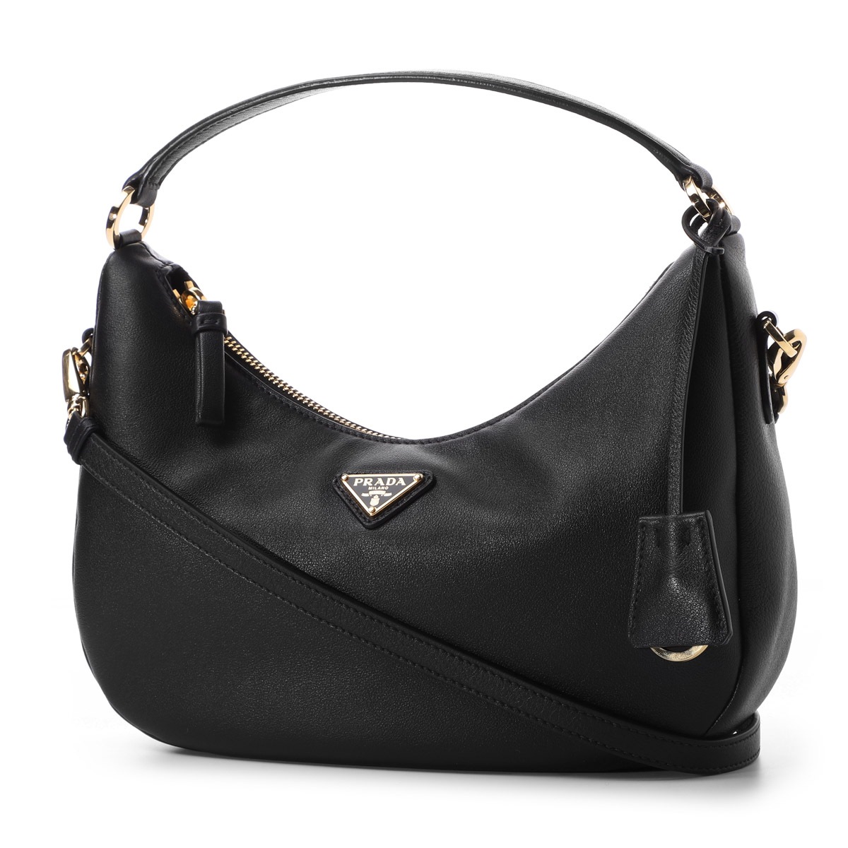 PRADA　プラダ　レザー　ハンドバッグ 2WAY ショルダーバッグ PRADA プラダ ハンドバッグ 2WAY/ショルダーバッグ レディース