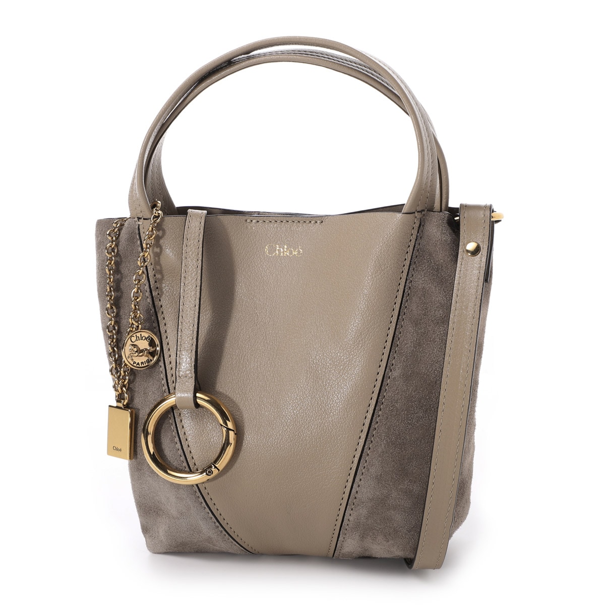 Chloe クロエ トートバッグ 3WAY/ショルダーバッグ/CHLOE SPIN SMALL レディース