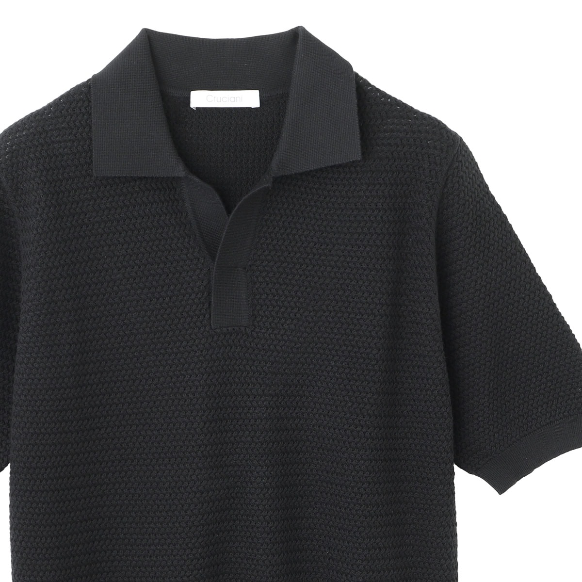 Cruciani クルチアーニ ニットポロシャツ/スキッパーポロシャツ