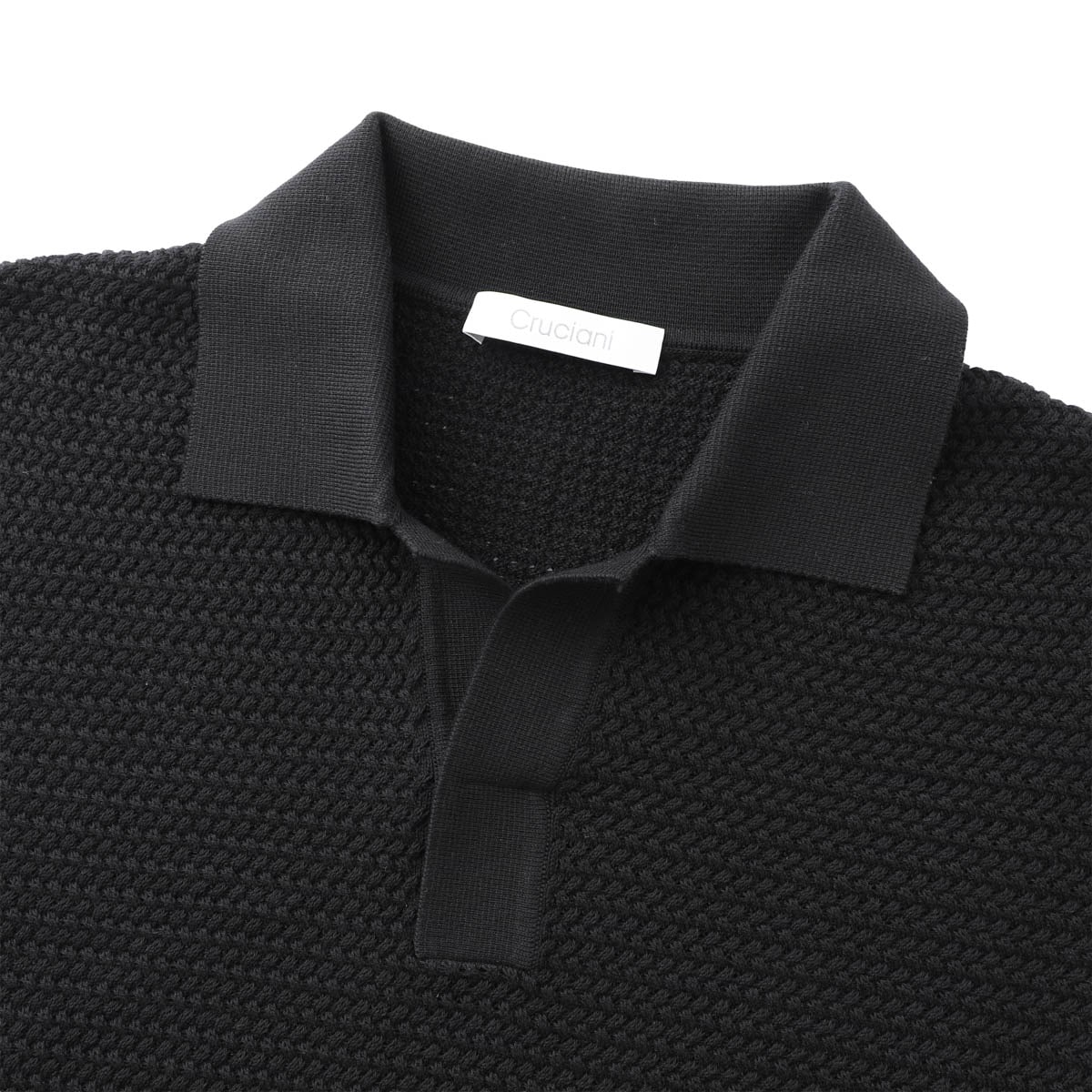 Cruciani クルチアーニ ニットポロシャツ/スキッパーポロシャツ