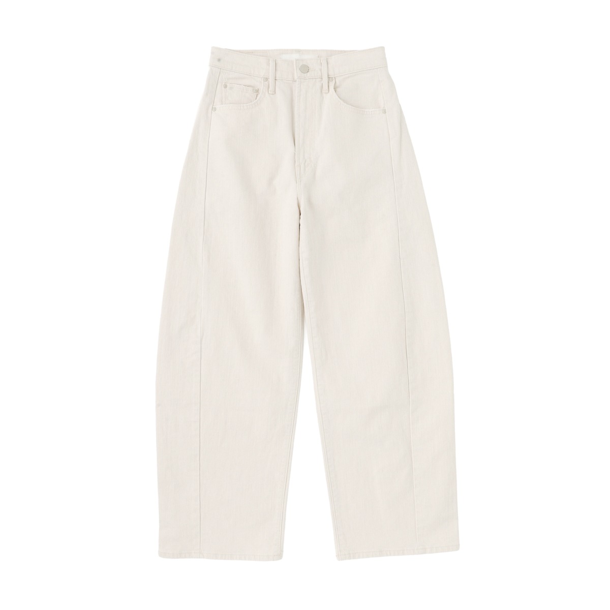MOTHER マザー ジップフライジーンズ/THE HALF PIPE ANKLE ワイドカーブ デニムパンツ アンクル丈 レディース