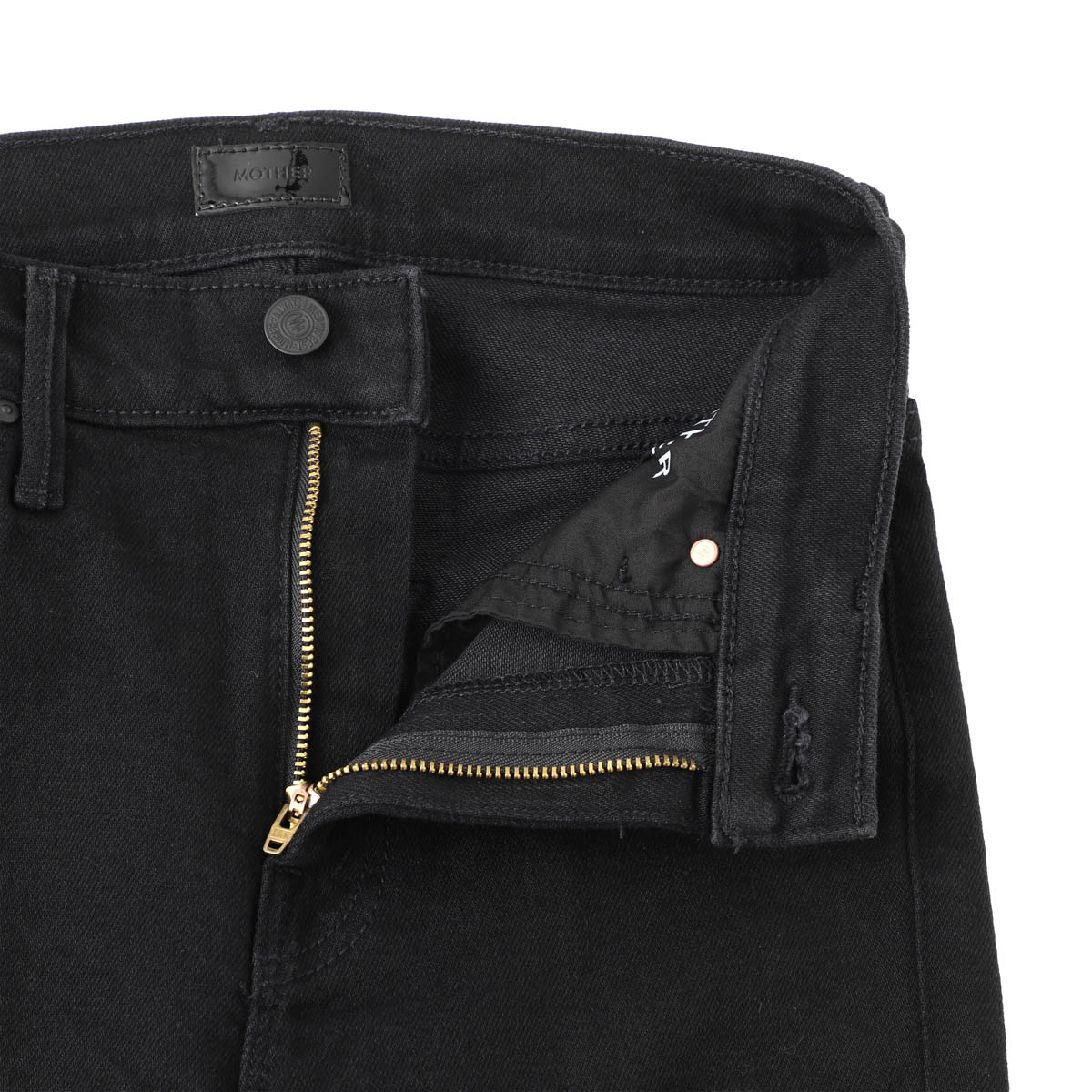 MOTHER マザー ジップフライジーンズ/フレアジーンズ/THE WEEKENDER ストレッチ フレアデニムパンツ レディース