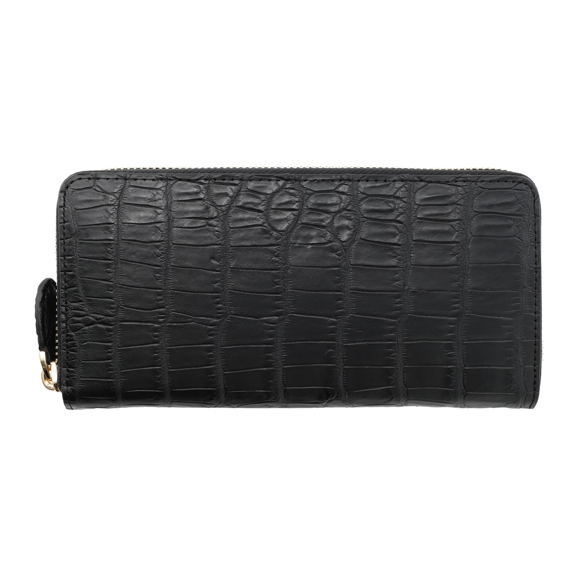 DASE デイス ラウンドファスナー 長財布 小銭入れ付き/マットクロコダイル ラウンドファスナー長財布