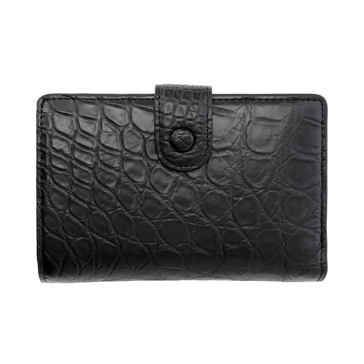 DASE デイス 2つ折り財布 小銭入れ付き/マットクロコダイル 二つ折り財布